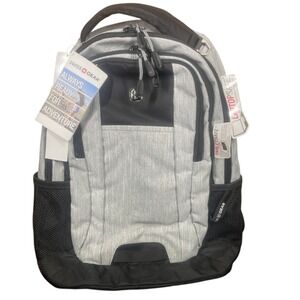 NWT Swiss Gear Cecil 5505 Laptop Backpack Heather Grey 18-Inch